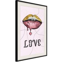 Arkiio Affisch Liquid Lips [Poster] 30x45 Poster